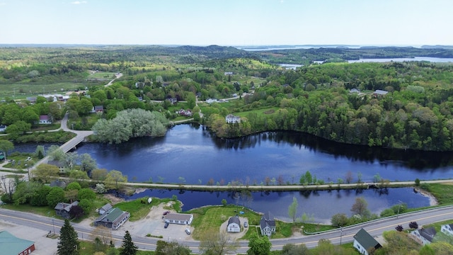 590 Main St, East Machias, ME 04630 - view of property location with a forest and a large body of water