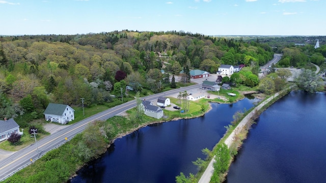 590 Main St, East Machias, ME 04630 - view of property location featuring a heavily wooded area and a nearby body of water