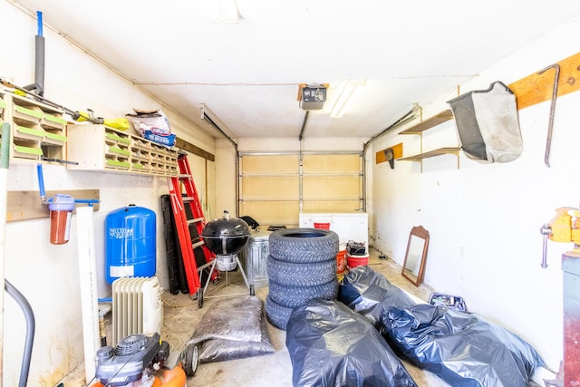 590 Main St, East Machias, ME 04630 - garage featuring a garage door opener