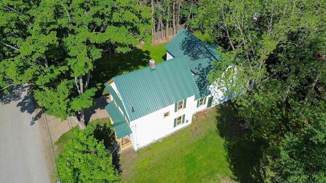 12 Park Ave, Newport, ME 04953 - view from above of property