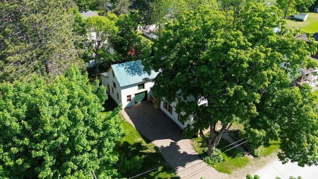 12 Park Ave, Newport, ME 04953 - aerial view of property and surrounding area