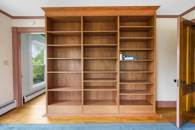 123 Main St, Newport, ME 04953 - closet featuring a baseboard heating unit