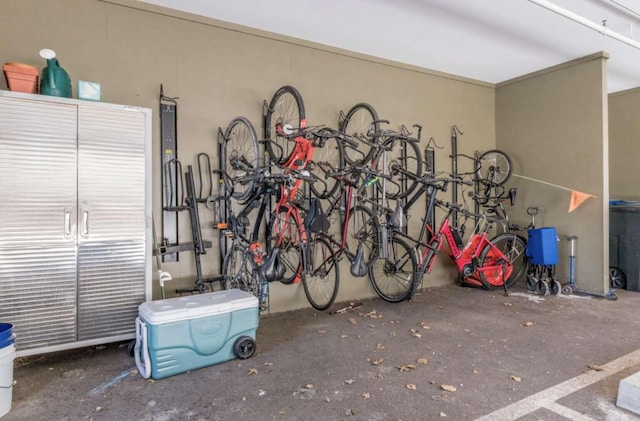 65 Munjoy St Unit 4, Portland, ME 04101 - garage with bike storage