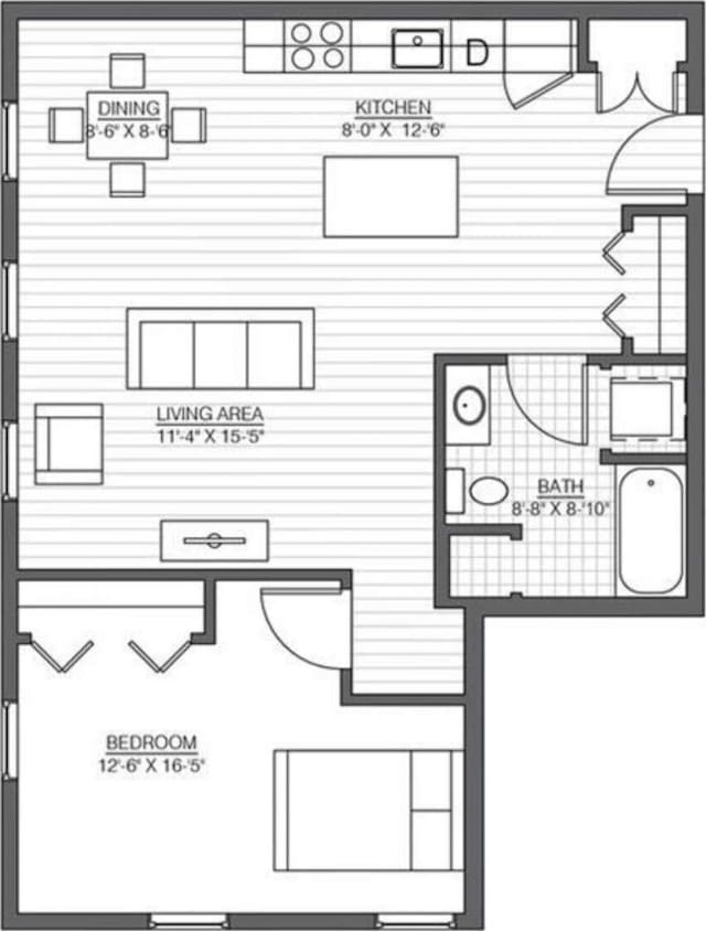 65 Munjoy St Unit 4, Portland, ME 04101 - floor plan / room layout