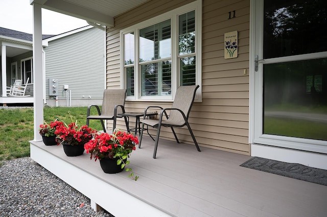 11 Unity Ln Unit 11, Windham, ME 04062 - view of wooden porch