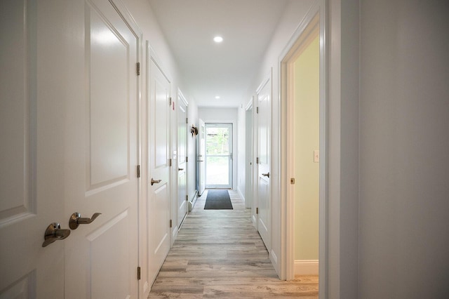 11 Unity Ln Unit 11, Windham, ME 04062 - hall with light wood finished floors and recessed lighting