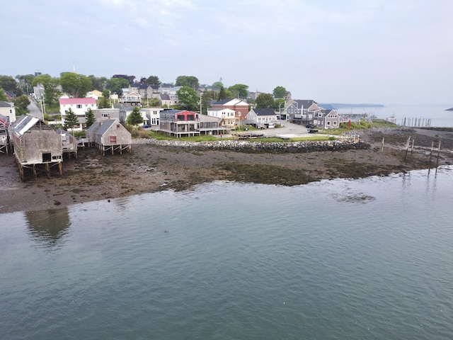 32 Water St, Lubec, ME 04652 - water view featuring nearby suburban area