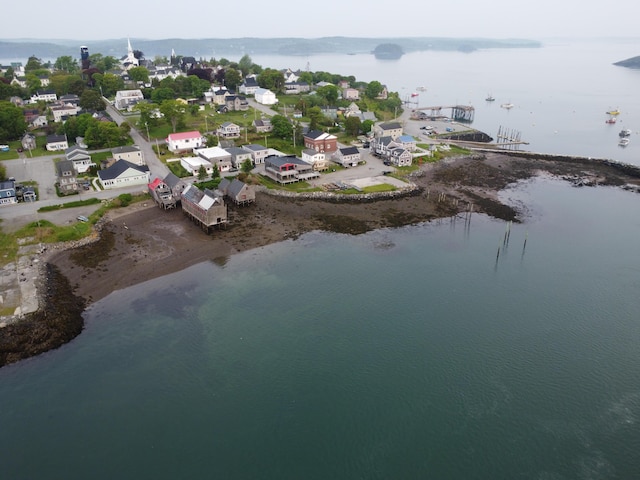 32 Water St, Lubec, ME 04652 - view of property location with a large body of water and nearby suburban area
