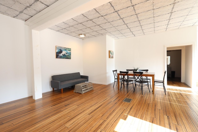 32 Water St, Lubec, ME 04652 - dining space with light wood-style floors