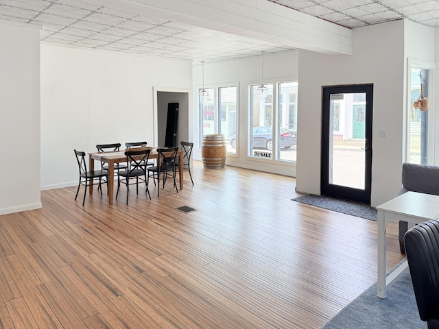 32 Water St, Lubec, ME 04652 - dining room featuring plenty of natural light and light wood-type flooring