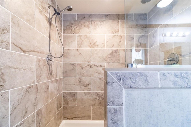 833 Sedgwick Ridge Rd, Sedgwick, ME 04676 - bathroom with a tile shower