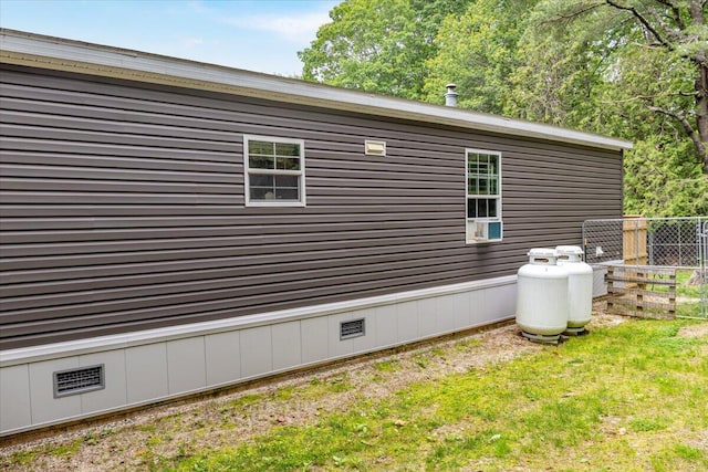 833 Sedgwick Ridge Rd, Sedgwick, ME 04676 - view of home's exterior with crawl space
