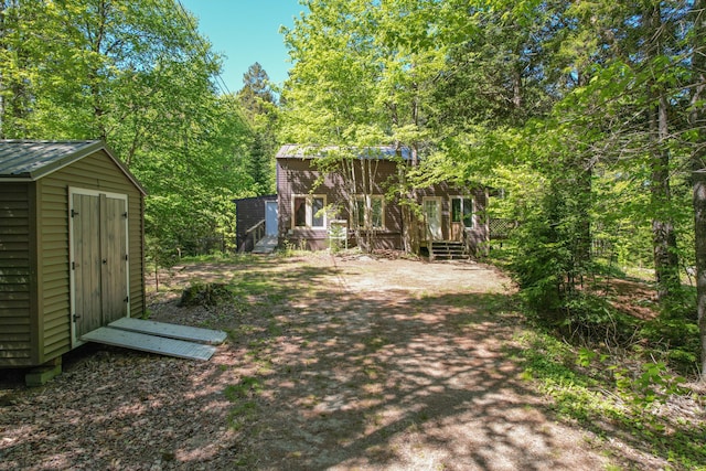 200 Flanders Pond Rd, Sullivan, ME 04664 - view of yard