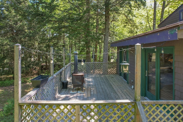 200 Flanders Pond Rd, Sullivan, ME 04664 - view of wooden terrace