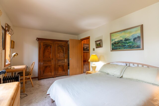 2396 Hemlock Dr Unit 2396, Carrabassett Valley, ME 04947 - bedroom with light carpet