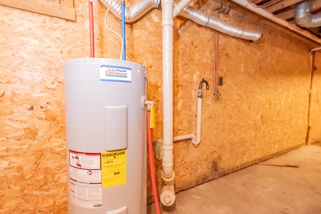 26 Knapp Ave, Milo, ME 04463 - utility room featuring water heater