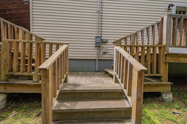 26 Knapp Ave, Milo, ME 04463 - deck with stairs