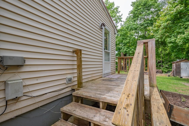 26 Knapp Ave, Milo, ME 04463 - view of wooden terrace