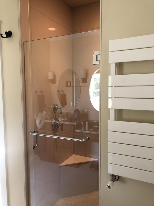 9 Atkinson Ln, Saco, ME 04072 - full bathroom featuring a shower stall