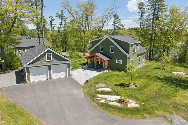 29 Bay Field Dr, Woolwich, ME 04579 - view of front of home with a front lawn and driveway