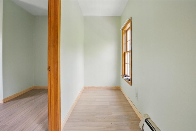 32 Skillings Corner Rd, Auburn, ME 04210 - hall featuring light wood-type flooring and baseboards