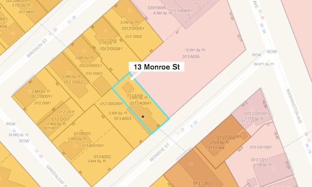 13 Monroe St, Portland, ME 04101 - map / location