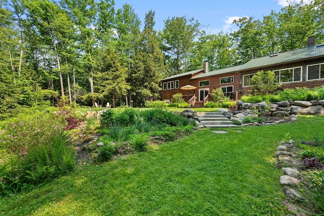 21 Jones Dr, Hartford, ME 04220 - view of grassy yard