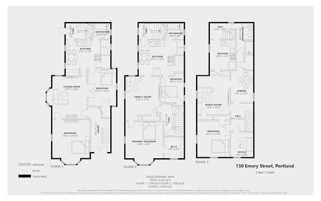 130 Emery St, Portland, ME 04102 - view of room layout