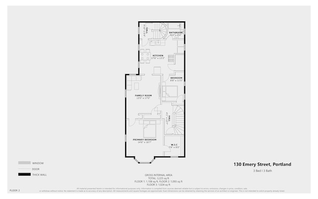 130 Emery St, Portland, ME 04102 - view of room layout