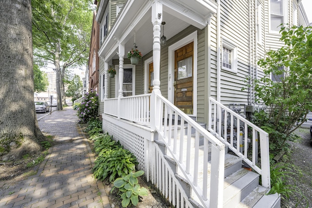 18 Sherman St Unit 4, Portland, ME 04101 - entrance to property featuring a porch