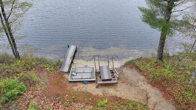 110 Indian Point Dr, Denmark, ME 04022 - aerial view of a large body of water