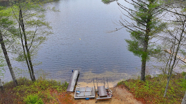 110 Indian Point Dr, Denmark, ME 04022 - bird's eye view of a large body of water