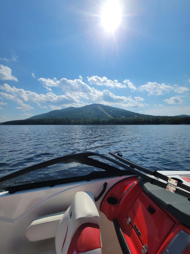 110 Indian Point Dr, Denmark, ME 04022 - water view featuring mountains
