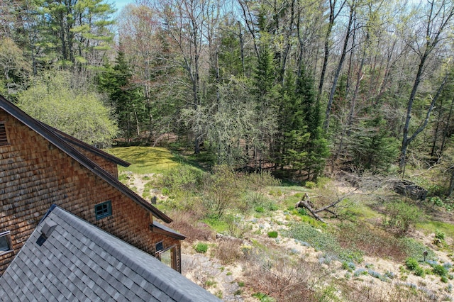 12 Bakers Pt, Steuben, ME 04680 - view of yard with a wooded view