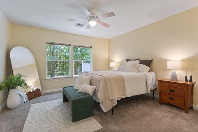 8 Kavanaugh Rd Unit 8, Old Orchard Beach, ME 04064 - carpeted bedroom featuring baseboards and a ceiling fan