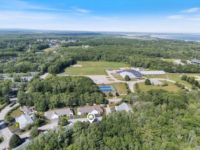 8 Kavanaugh Rd Unit 8, Old Orchard Beach, ME 04064 - aerial overview of property's location with a forest