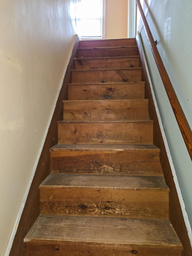 291 Pea Ridge Rd, Chester, ME 04457 - view of staircase