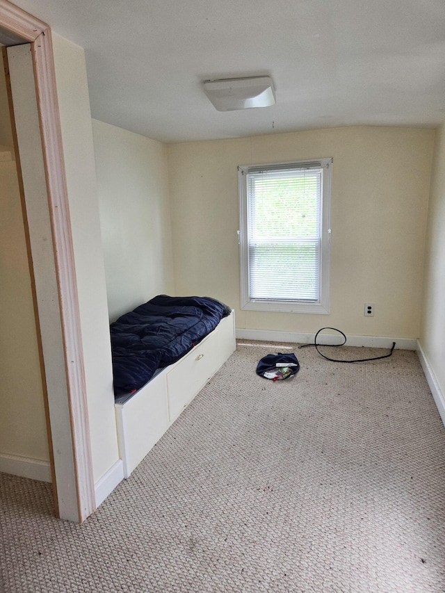 291 Pea Ridge Rd, Chester, ME 04457 - unfurnished bedroom with carpet and baseboards