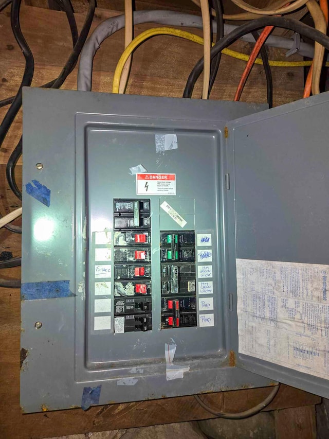 291 Pea Ridge Rd, Chester, ME 04457 - utilities featuring electric panel