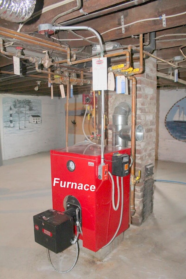 225 Webber Ave, Lewiston, ME 04240 - utilities featuring a heating unit
