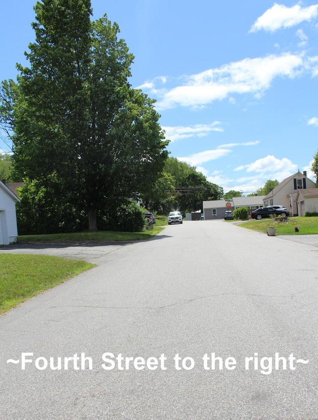 225 Webber Ave, Lewiston, ME 04240 - view of asphalt road