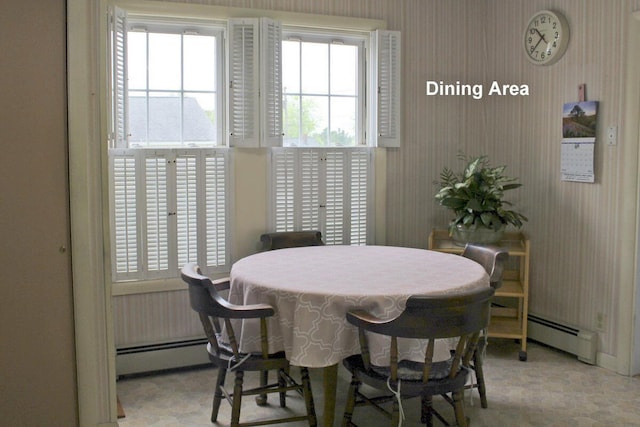 225 Webber Ave, Lewiston, ME 04240 - dining room with baseboard heating