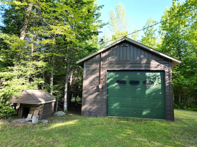 168 W Tucker Ridge Rd, Springfield, ME 04487 - view of detached garage
