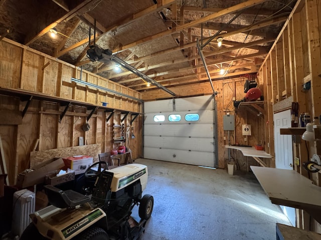 168 W Tucker Ridge Rd, Springfield, ME 04487 - garage featuring a garage door opener