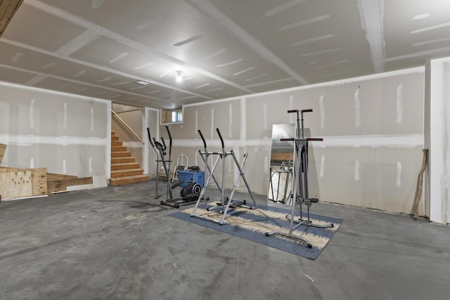 25 Royale Dr, Sidney, ME 04330 - view of exercise area