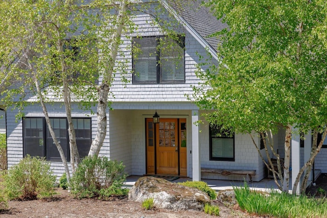 19 Vista Way, Mount Desert, ME 04660 - view of front facade featuring a porch