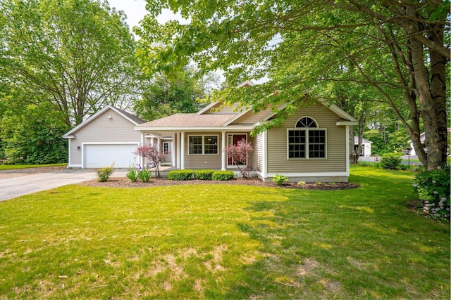 38 Shadagee Rd, Saco, ME 04072 - view of front facade with covered porch and a front lawn