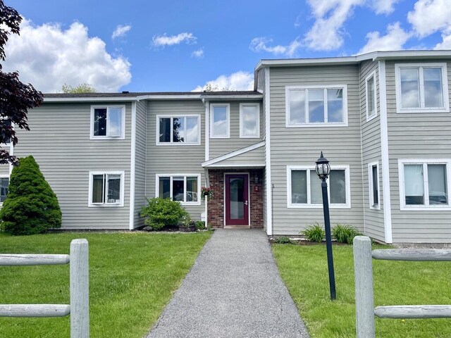 101-2 Waldo Ave Unit 3, Belfast, ME 04915 - view of property with a front lawn