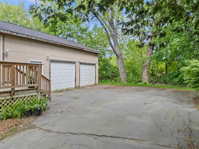 10 Hollingsworth St, Winslow, ME 04901 - view of detached garage