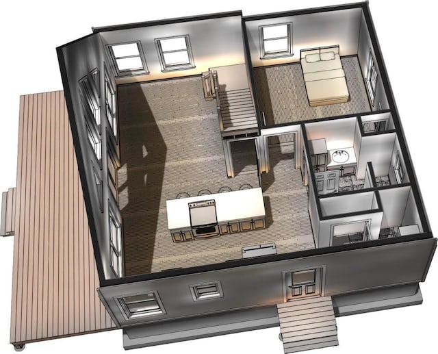 LOT1 Blair Hill Rd, Greenville, ME 04441 - floor plan / room layout